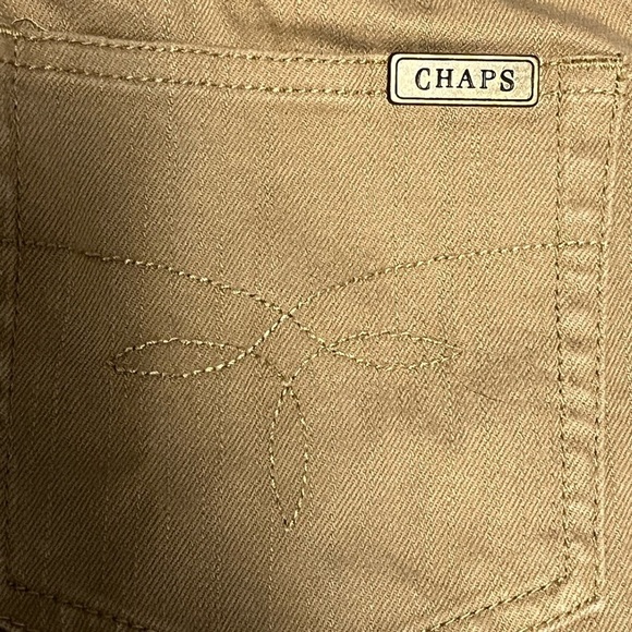 Chaps Khaki Skirt - Picture 6 of 6